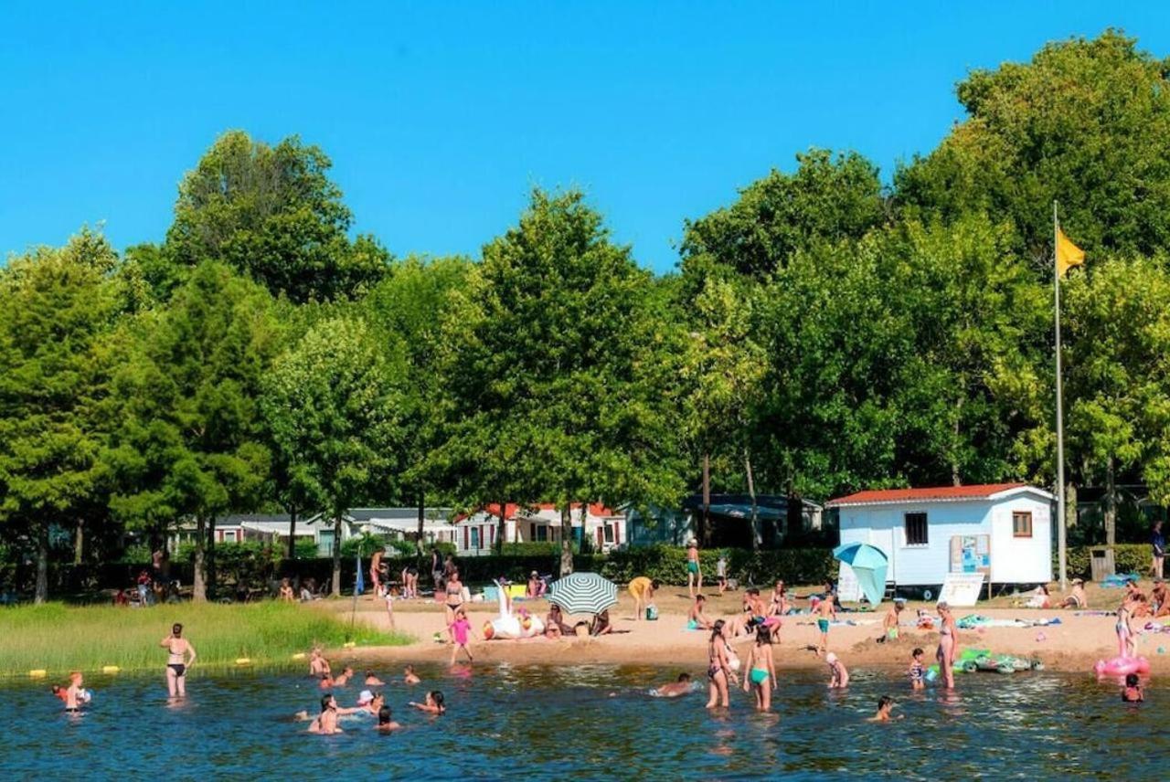 Mobil Home Du Lac - Camping 4 Etoiles Aureilhan  Bagian luar foto